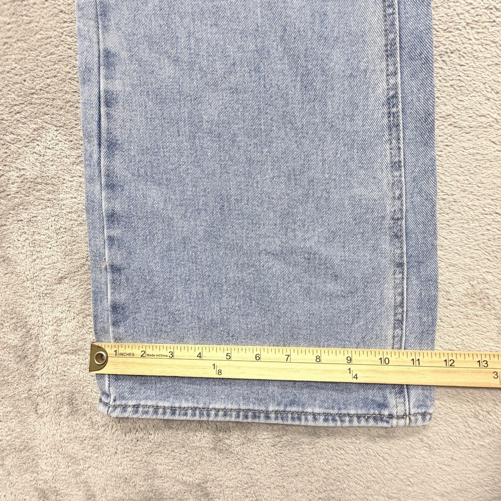 PacSun Jeans Womens 25 Blue Light Wash Wide-Leg High Rise Relaxed Denim - Picture 2 of 9